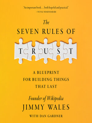 cover image of The Seven Rules of Trust